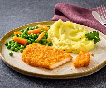 Escalope de porc à la viennoise (Numéro d’article 00456)