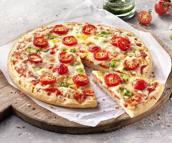 Pizza „frisch & knusprig“ Provolone-Mozzarella (Artikelnummer 01771)