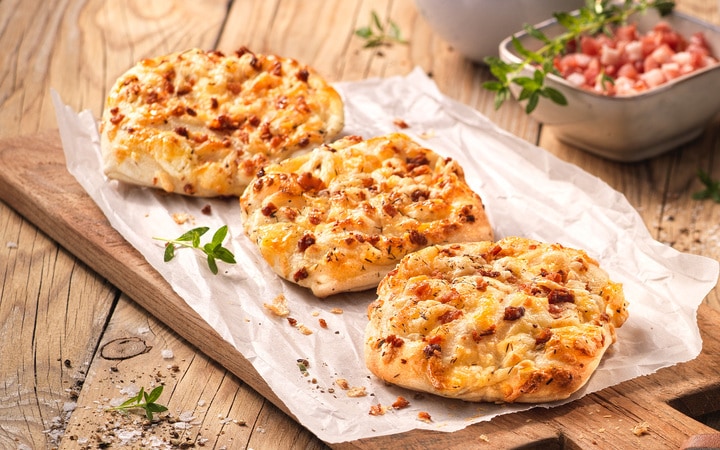 Mini-snack « Tarte flambée » (Numéro d’article 10426)