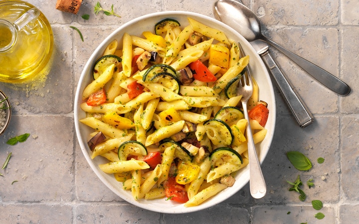 Penne aux légumes grillés (Numéro d’article 20048)